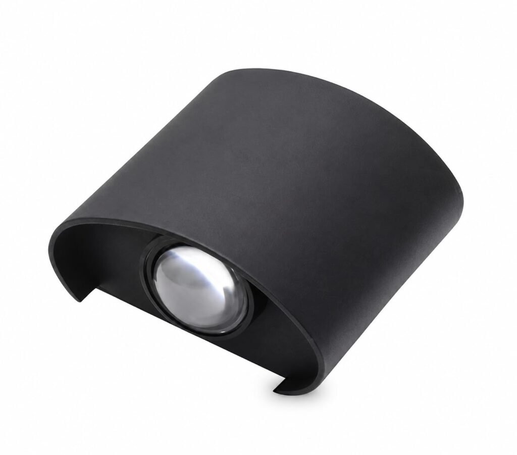 ENAARGY Lexus LED Wall Light, Outdoor, 3000K, IP65, Black, 2 Years Warranty ((2WAY) WW)